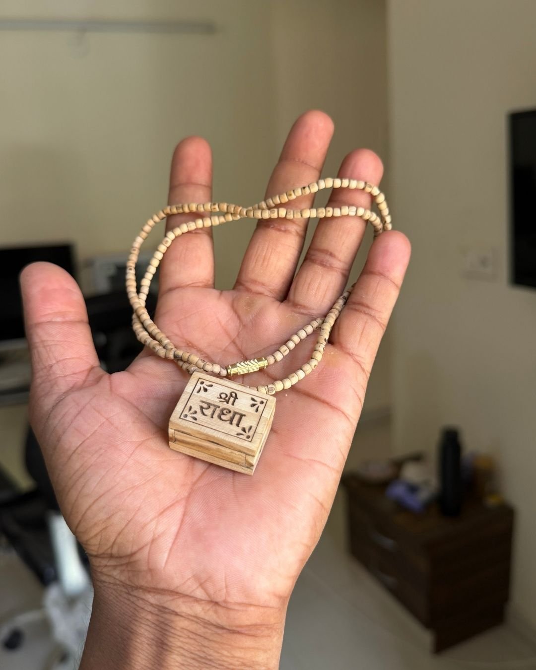 Original Tulsi Mala Bhaktmal Box for Krishna devotees