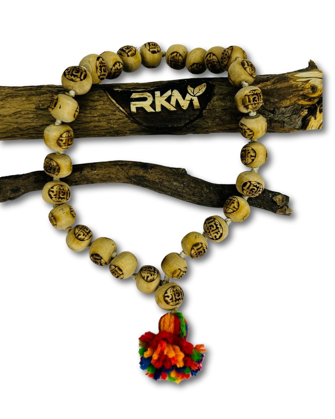 Original Radha Tulsi Sumarni 27+1 beads made from natural Tulsi wood for daily japa and meditation