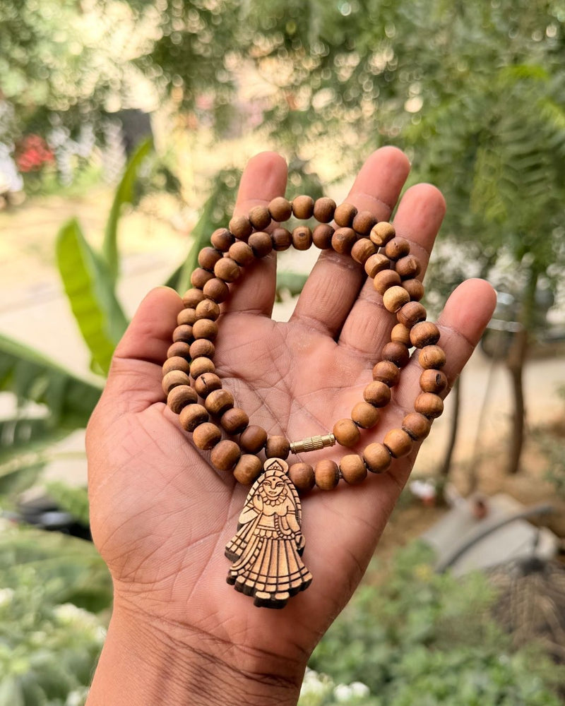 RKM New Arrivals Collection featuring latest Tulsi Kanthi Mala, Tulsi Rakhi, Rudraksha Mala and spiritual