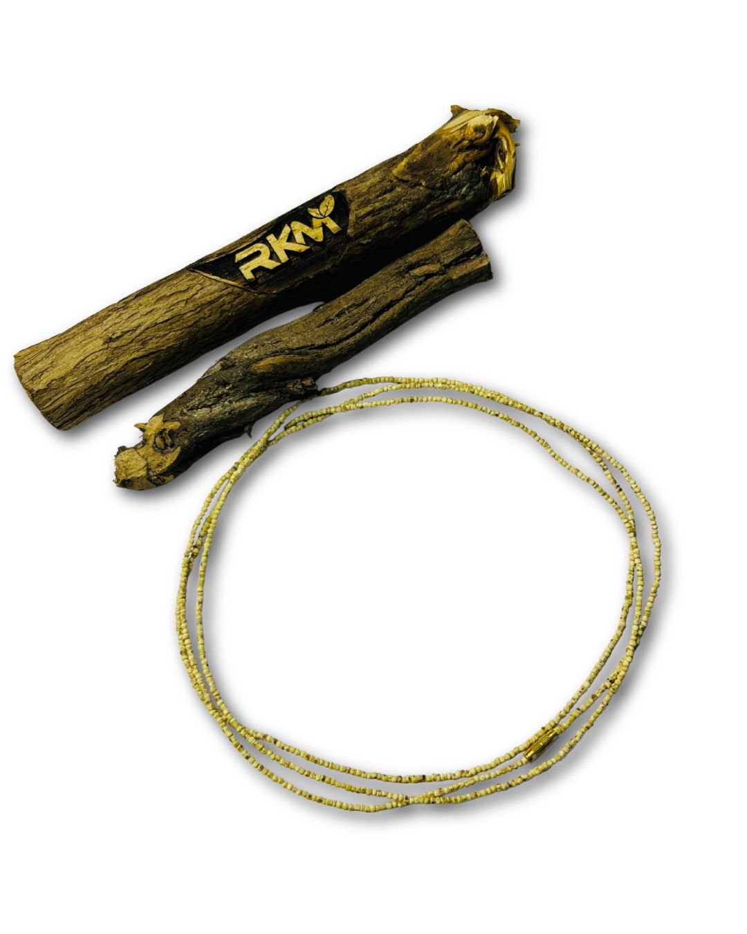 3 Round Small Beads Tulsi Mala natural tulsi wood kanthi necklace