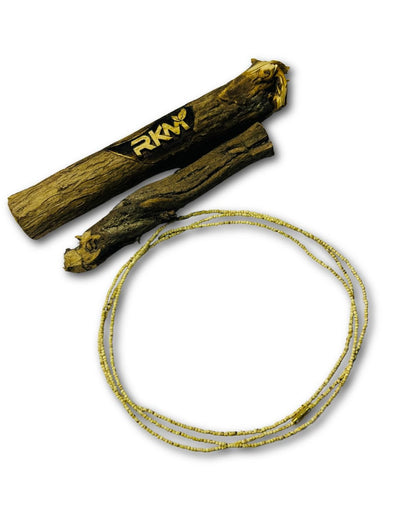 3 Round Small Beads Tulsi Mala natural tulsi wood kanthi necklace