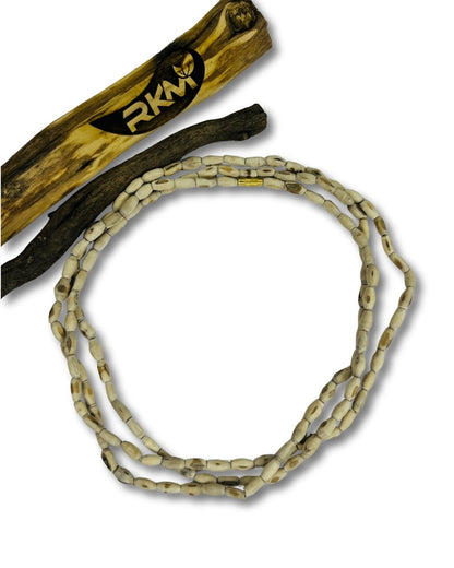 3 Round Mridang Tulsi Mala made with original Tulsi beads for Vaishnav devotees and daily devotional wear