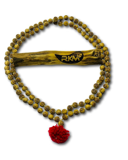 Original 108 beads tulsi mala used for Ram naam japa meditation counting