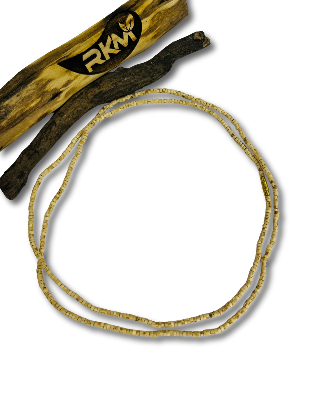 original tulsi mala 2 round made from pure tulsi wood for daily spiritual wear