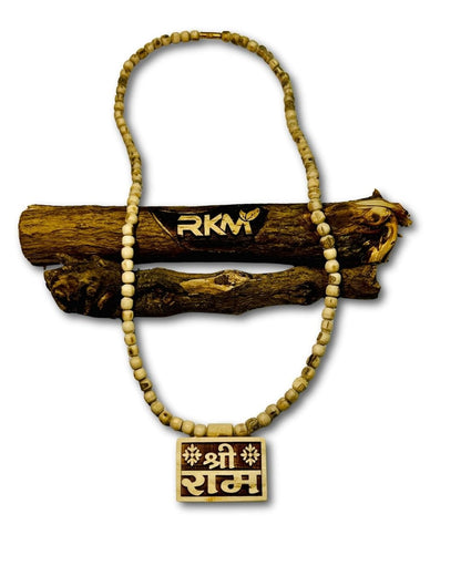 Natural Tulsi beads Shri Ram Bhaktmal Tulsi Mala.