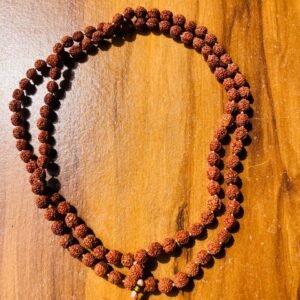 Rudraksha mala small beads