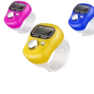 Finger Counter , Pack Of 3