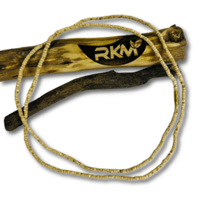 handmade original tulsi mala 2 round crafted from natural tulsi wood