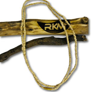 original tulsi mala 2 round for neck wear made from pure tulsi wood