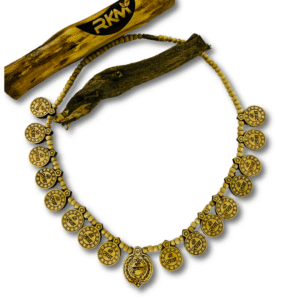 premium round 16 patta tulsi mala original handmade vaishnav kanthi mala