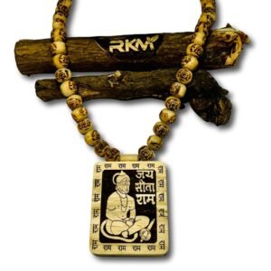 Hanuman Ji Locket Mala worn around neck for spiritual protection