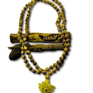 Ram Japa Tulsi Mala full view with safe packaging