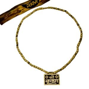 Beads detail of Shri Krishna Bhakmal Locket Mala