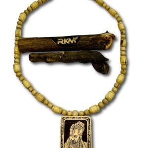 Shri Rajendra Das Maharaj Ji Tulsi Locket Mala worn for pooja and meditation