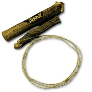 3 Round Small Beads Tulsi Mala natural tulsi wood kanthi necklace