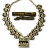 Radha Patte Tulsi Mala sacred Vaishnav kanthi necklace