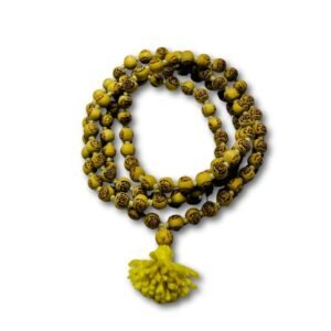 Radha Name Japa Tulsi Mala placed in home temple for chanting