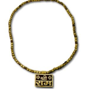 Shri Ram Bhaktmal Tulsi Mala front view Vaishnav kanthi