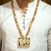 Ram Darbar Tulsi Mala devotional necklace