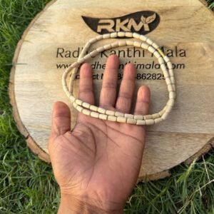 Original Chara Tulsi Mala 2 Round made from natural Tulsi wood