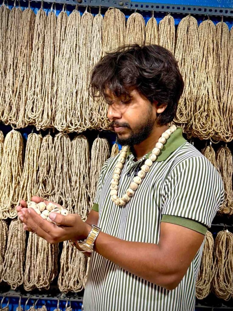 37 Beads Tulsi Kanthi Mala